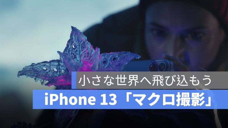 Iphone 13 Pro マクロモード ついに登場 マクロ撮影のやり方 アップルジン Iphoneの使い方と便利な機能紹介