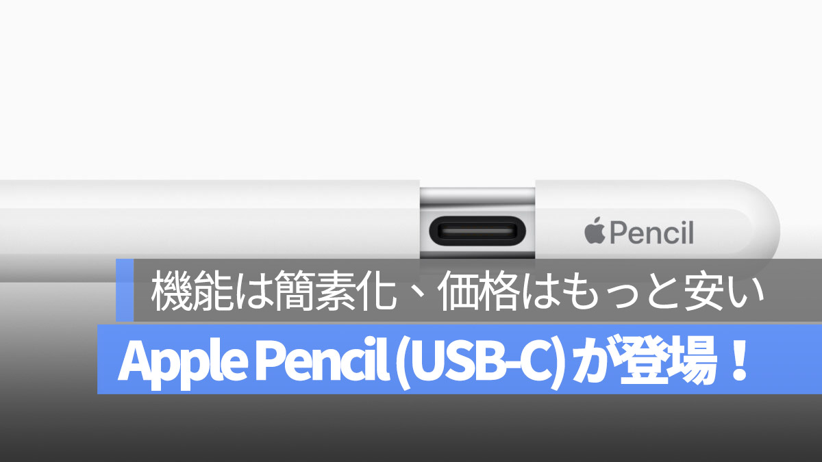 Apple Pencil アップルペンシル USB-C