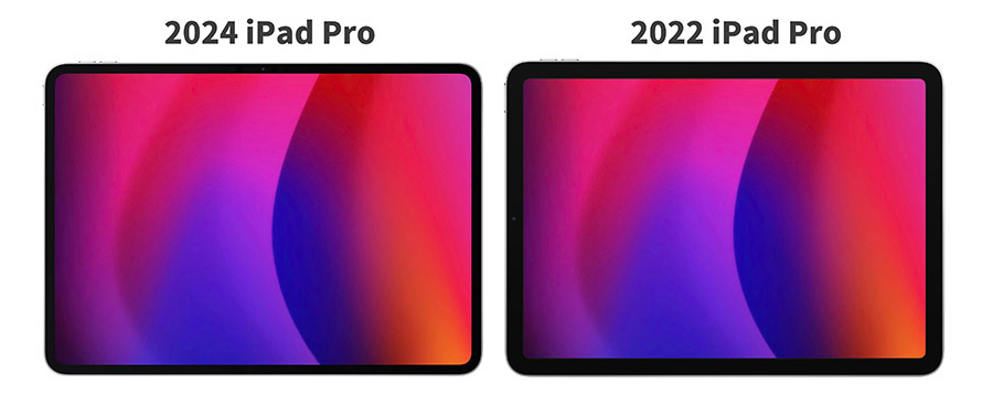 2024 iPad Pro レンダリング