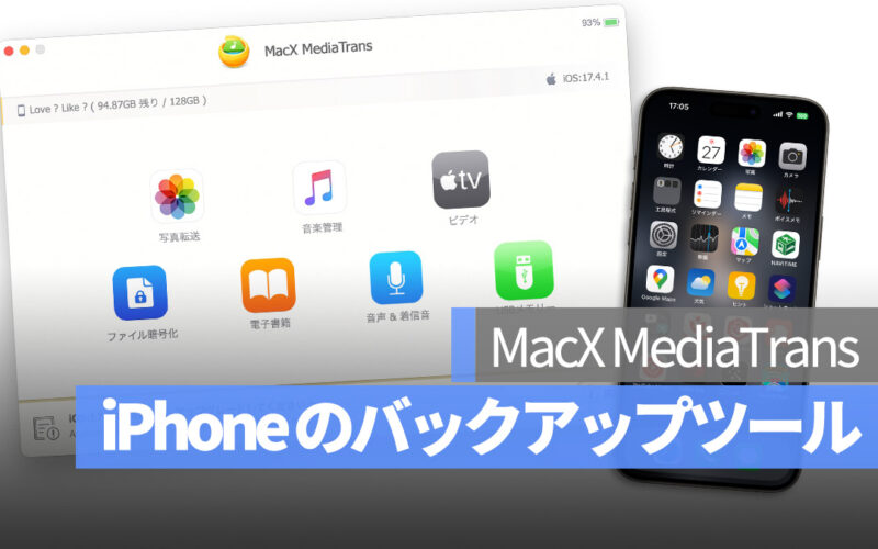 MacX MediaTrans 限定無料ダウンロード