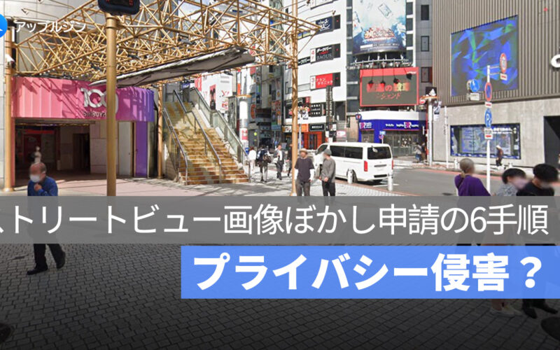 Google ストリートビューに全裸姿、控訴で賠償40万円　画像ぼかし申請の6手順